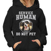 Service Human Custom Dog Photo Personalized Shirt - Gift For Dog Lover