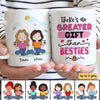 No Greater Gift Than Sisters Besties Personalized Mug