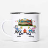 Camping Couple Watch People Park Their Campers Personalized Campfire Mug