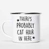 Cat Hair In Here Personalized Campfire Mug