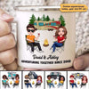 Doll Camping Couple Adventuring Together Gift For Him For Her Personalized Campfire Mug