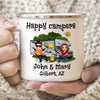 Happy Camper Campsite Doll Friends Couple Single Personalized Campfire Mug