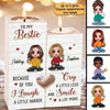 Doll Besties Sitting Personalized Candle Holder