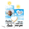 I Know That Was You Photo Memorial Personalized Candle Holder