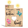 Long Distance Besties Personalized Candle Holder