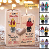 Our Friendship Is Like This Candle Personalized Candle Holder