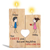 Until Your Farts Kill Me Personalized Candle Holder
