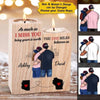 Worth The Miles Between Us Long Distance Couple Personalized Candle Holder