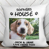 Dogs House Photo Personalized Pillow (Insert Included)