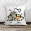 Funny Cat Personalized Cat Pillow (Insert Included)