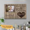 Deep In Our Heart Photo Personalized Memorial Canvas