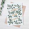 Happy New Year Holidays Postcard