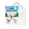 Merry Kiss-mass Corgi Christmas Dogs Personalized Postcard