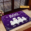 Boo Costume Doll Family Welcome Halloween Personalized Doormat