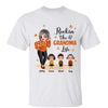 Fall Season Rockin‘ The Grandma Life Personalized Shirt