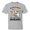 Life Ruled By Tiny Furry Overlords Chibi Man & Cat Personalized Shirt