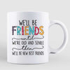 Crazy Doll Besties In Supermarket Personalized Mug