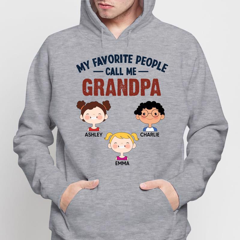 My Favorite People Call Me Dad Shirt, Husband Gift, Fathers Day Shirt