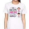 Awesome Mom Grandma Belongs To Personalized Shirt