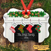 Family Stocks Personalized Christmas Ornament