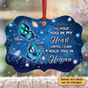 Hold You In My Heart Family Memorial Personalized Christmas Ornament