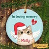 Cat Memorial Missing You This Christmas Personalized Cat Decorative Memorial Ornament