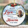 Christmas Someone We Love Memorial Personalized Circle Ornament
