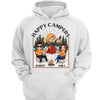 Happy Campers Camping Couple Personalized Shirt