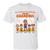 Favorite Pumpkins Call Me Mom Grandma Personalized Shirt