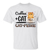 Coffee And Cats Cat-Feine Personalized Shirt