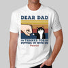 Thanks Dad For Putting Up With Us Fluffy Cat Punch Hand Personalized Shirt