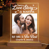 Every Love Story Is Beautiful Photo Personalized LED Night Light Acrylic LED Lamp