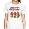 Grandma Grandpa Bear Hugs Personalized Shirt