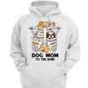 Dog Mom To The Bone Halloween Personalized Shirt