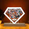 Super Dad Custom Photos Father‘s Day Gift Personalized Custom Shape Acrylic Plaque Warm LED Night Light