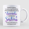 Doll Girls Besties Sisters Sitting Standing Personalized Mug