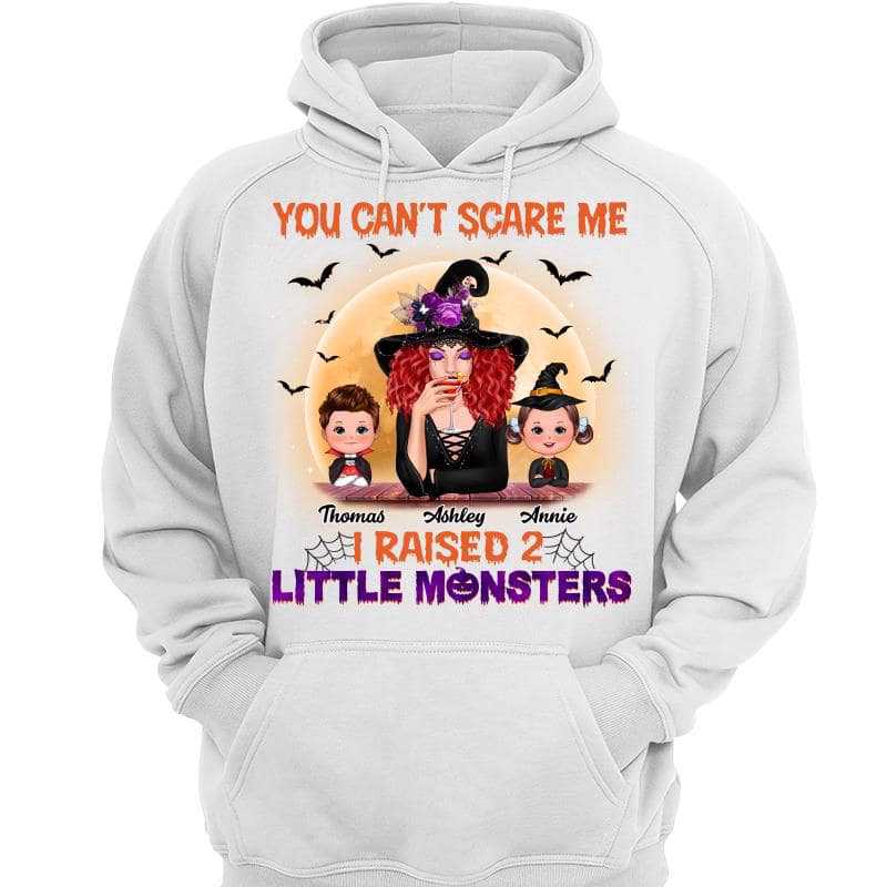 Halloween You Can‘t Scare Me I Raised Monsters Doll Kid Personalized Shirt