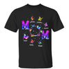 Mom Galaxy Butterflies Personalized Shirt
