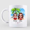 Love Mom To The Beach And Back Personalized Mug