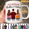 Family Besties Siblings Gift Personalized Mug