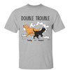 Walking Dog Double Trouble Toilet Paper Personalized Shirt