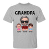 Grandpa And Grandkids Gift For Grandpa Personalized Shirt