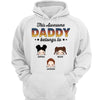 This Awesome Dad Grandpa Retro Pattern Personalized Shirt
