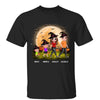 Halloween Doll Family Walking In Moonlight Personalized Shirt