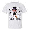 Halloween Witch Grandma Mom Doll Personalized Shirt