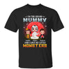 Grand Mummy And Little Monsters Halloween Personalized Shirt