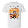 Fall Season Love Is Being Called Grandma Doll Style Personalized Shirt