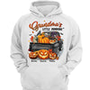 Halloween Truck Grandma Pumpkins Personalized Shirt