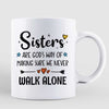 No Greater Gift Than Sisters Besties Back View Personalized Mug