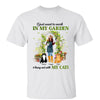 Cat Mom Work In Garden Gardening Gift Personalized Shirt